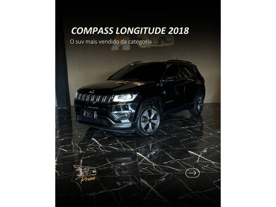 JEEP COMPASS 2.0 16V FLEX LONGITUDE AUTOMÁTICO